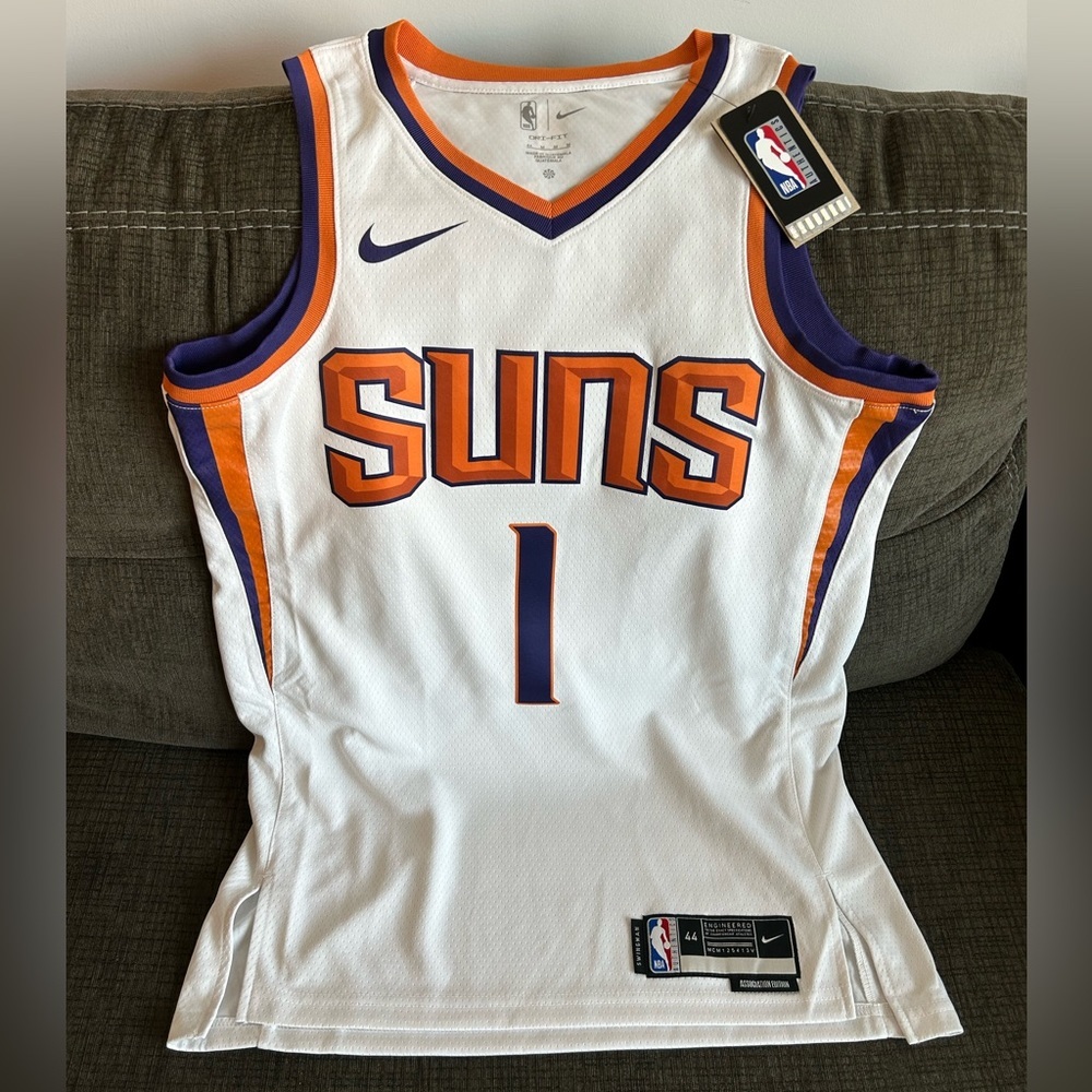 Nike Devin Booker Phoenix Suns Swingman Jersey Association Edition Men’s Sz: M - Picture 2 of 7
